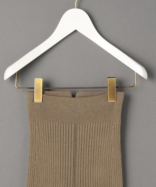 6（ロク）の「＜6(ROKU)＞RIB FLARE SPATS/スパッツ（レギンス  