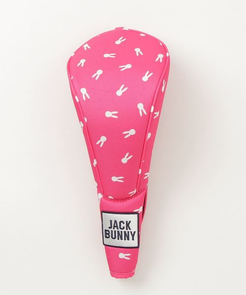 Jack Bunny By Pearly Gates ジャックバニー の Jack Bunny By Pearly Gates うさぎ総柄 ヘッドカバー 460cc対応 ゴルフグッズ Wear