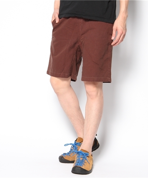 CIAOPANIC（チャオパニック）の「【GRAMICCI】クライミングSHORT PANTS（チノパンツ・メンズ・カーキ/その他1/パープル/ロイヤルブルー/ネイビー/その他2/ダークブルー/オリーブ/マスタード/ワインレッド/ブラウン/チョコ/ナチュラル/ブラック・SMALL/MEDIUM/LARGE）」の4枚目の写真