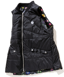 rehacer | rehacer : Botanical Reversible Vest(ダウンベスト)