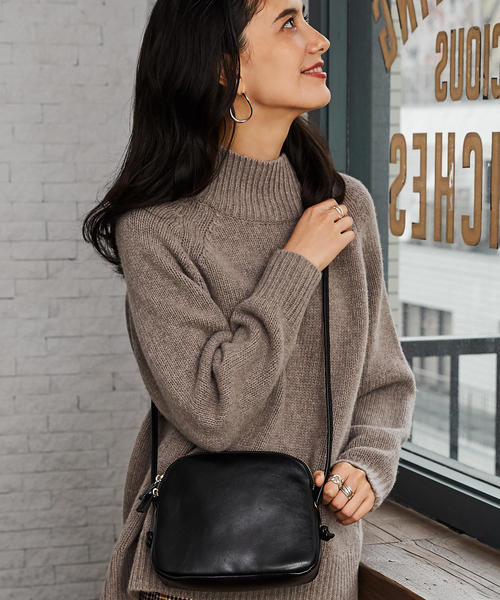 green label relaxing（グリーンレーベルリラクシング）の「SC クラシック ポシェット（ショルダーバッグ・レディース・ブラック/ブラウン/レッド/ベージュ/ピンク・FREE）」の16枚目の写真