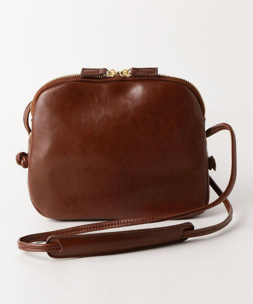 green label relaxing（グリーンレーベルリラクシング）の「SC クラシック ポシェット（ショルダーバッグ・レディース・ブラック/ブラウン/レッド/ベージュ/ピンク・FREE）」の10枚目の写真