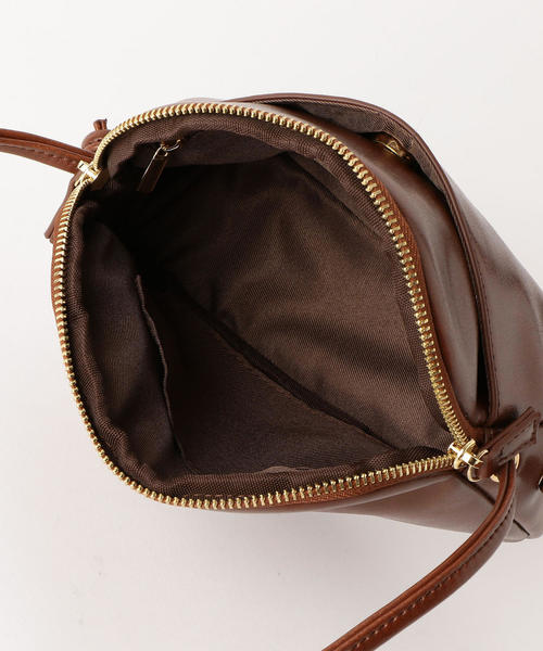 green label relaxing（グリーンレーベルリラクシング）の「SC クラシック ポシェット（ショルダーバッグ・レディース・ブラック/ブラウン/レッド/ベージュ/ピンク・FREE）」の18枚目の写真