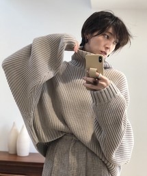 TODAYFUL | バーキリーオーバーニット(ニット/セーター)