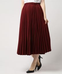 AMERICAN HOLIC | 無地プリーツロングスカート(スカート)