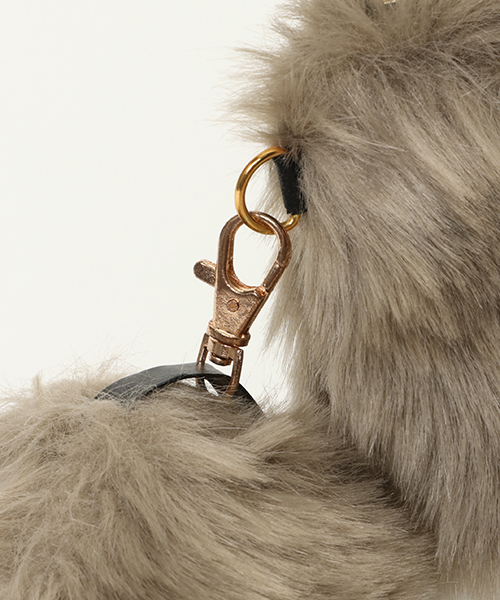 VENCEEXCHANGE（ヴァンスエクスチェンジ）の「バイカラーエコファークラッチバッグ（クラッチバッグ・レディース・ベージュ/グレー/ライトグレー・FREE）」の6枚目の写真