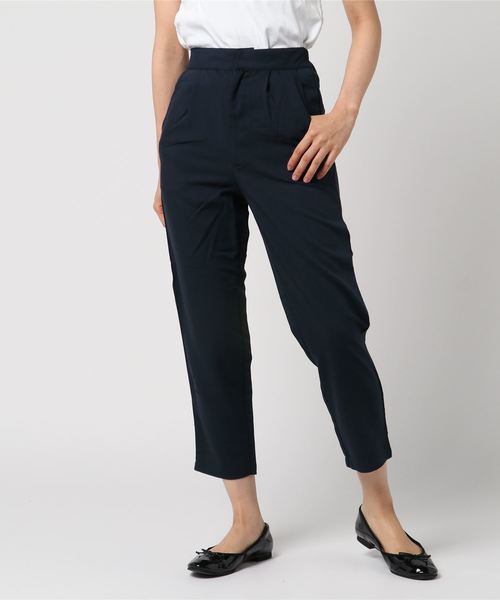 KOBE LETTUCE（コウベレタス）の「タックテーパードパンツ＊レディース/ボトムス[M2262]神戸レタス（その他パンツ・レディース・ブラック/ベージュ/ブラック系その他/ブラウン系その他/ネイビー・M/S）」の5枚目の写真