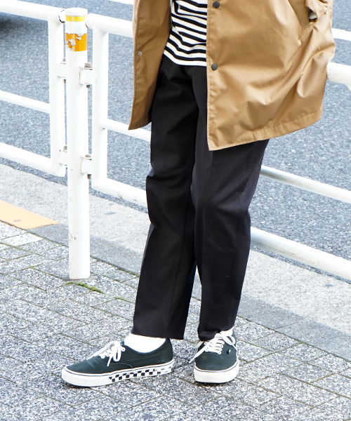 BEN DAVIS ORIGINALS（ベンデイビスオリジナルス）の「BENDVIS 9/10LENGS PANTS/ベンデイビス ９分丈パンツ（チノパンツ・メンズ・ブラック/ベージュ/ネイビー/グレー/ワインレッド・32inch/30inch/28inch/34inch）」の2枚目の写真
