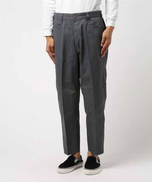 BEN DAVIS ORIGINALS（ベンデイビスオリジナルス）の「BENDVIS 9/10LENGS PANTS/ベンデイビス ９分丈パンツ（チノパンツ・メンズ・ブラック/ベージュ/ネイビー/グレー/ワインレッド・32inch/30inch/28inch/34inch）」の6枚目の写真
