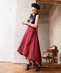 EIMY ISTOIRE | バックロングタックフレアスカート(スカート)