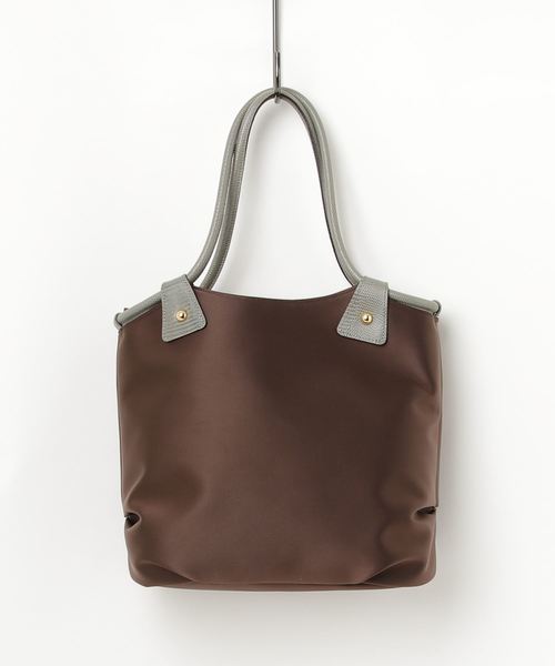 U by Ungaro(ユーバイウンガロ)の「U by ungaro ユーバイ ウンガロ パレリ(8P) トート(L)(トートバッグ・レディース・ベージュ/ブラウン/ピンク/ターコイズブルー・FREE)」の2枚目の写真