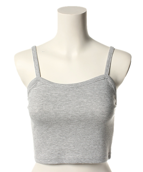 WEGO（ウィゴー）の「カラーキャミソール（キャミソール・レディース・ホワイト/グレー/ブルー/パープル・FREE）」の3枚目の写真