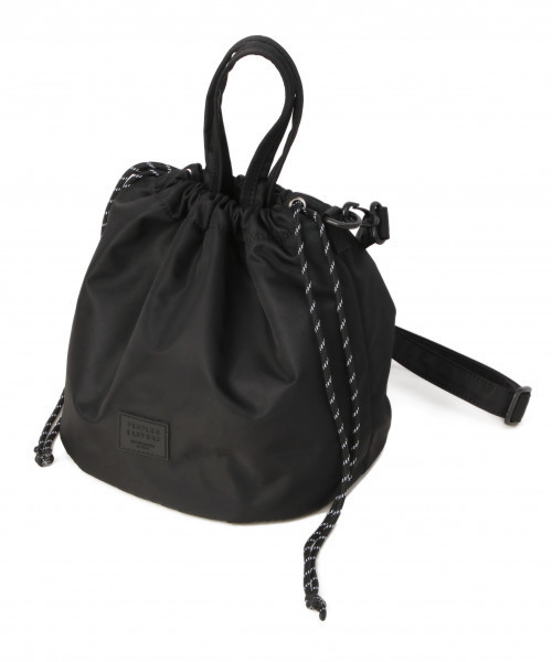 GLOBAL WORK（グローバルワーク）の「キンチャクバッグ【2WAY仕様】/821503（ハンドバッグ・レディース・グリーン/ブラック/ベージュ/ダークブラウン・FREE）」の10枚目の写真