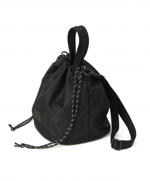 GLOBAL WORK（グローバルワーク）の「キンチャクバッグ【2WAY仕様】/821503（ハンドバッグ・レディース・グリーン/ブラック/ベージュ/ダークブラウン・FREE）」の13枚目の写真