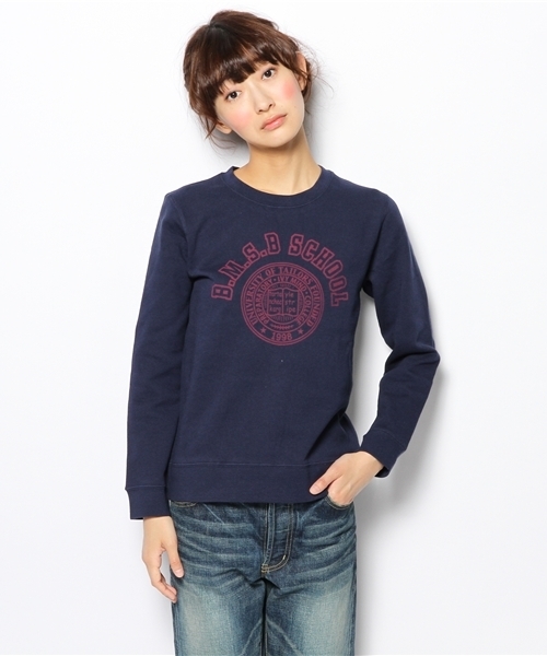 BEAMS BOY / カレッジ クルー スウェット BEAMS BOY（ビームス ボーイ）【タイムセール】【別注】GOOD