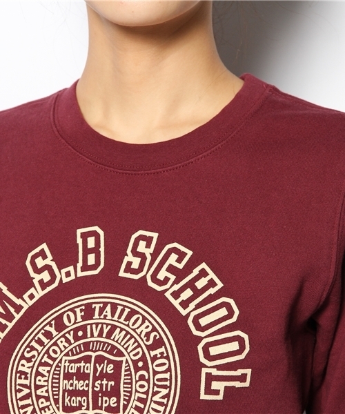 BEAMS BOY / カレッジ クルー スウェット BEAMS BOY（ビームスボーイ）の「BEAMS BOY / カレッジ