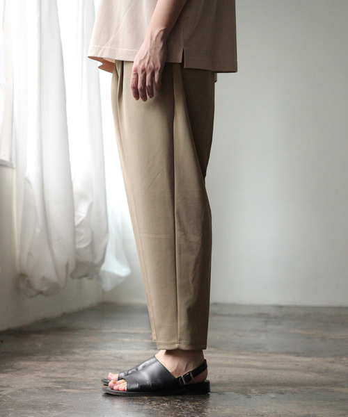 NILWAY(ニルウェイ)の「ジョーゼット リラックスバルーンパンツ【イージーケア】(スラックス・メンズ・ブラック/ベージュ/ネイビー/ブラウン/グレー/ライトベージュ/グリーン/グレイッシュベージュ/ブルーグレー・MEDIUM/LARGE)」の19枚目の写真