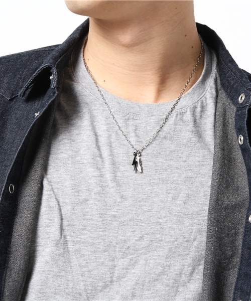 CIAOPANIC（チャオパニック）の「【Ciaopanic】アクリルチャームNEC（ネックレス・レディース・ゴールド/シルバー/ブロンズ/ガンメタ/オフホワイト/ホワイト・FREE）」の10枚目の写真