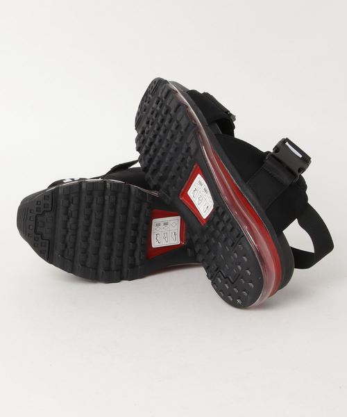 1PIU1UGUALE3  RELAX （ウノピゥウノウグァーレトレ リラックス）の「【1PIU1UGUALE3RELAX】エアーサンダル / スポーツサンダル（サンダル・メンズ・ブラック×ホワイト/ブラック×レッド/ブラック・SMALL/MEDIUM/LARGE）」の5枚目の写真