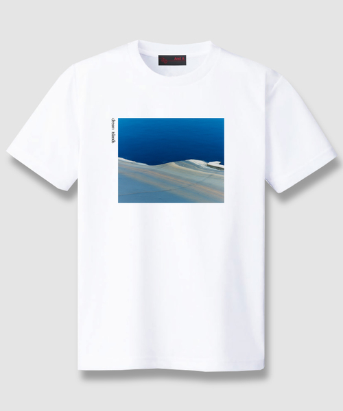 AndArts(アンダーツ)の「And A x 安藤 瑠美 dream islands S/S PHOTO TEE フォト 半袖 Tシャツ(Tシャツ/カットソー)」|ホワイト