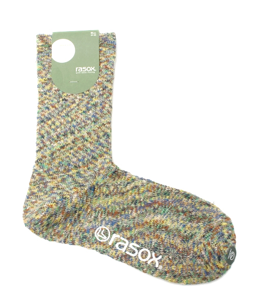 SHIPS（シップス）の「rasox: スプラッシュ ソックス（ソックス/靴下・メンズ・ライトピンク/ピンク/イエロー/ライトブルー/ブルー・LARGE/MEDIUM）」の3枚目の写真