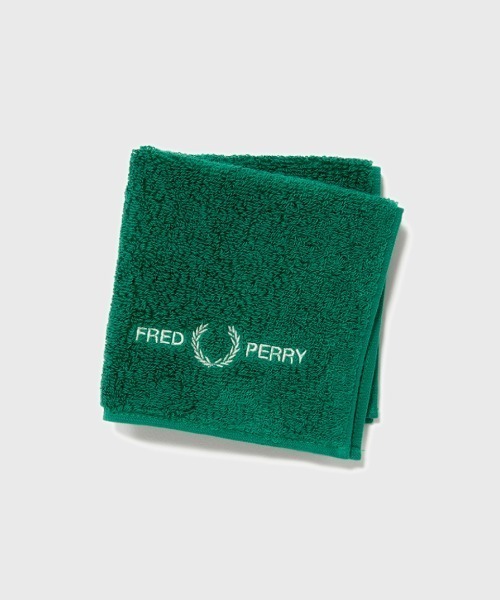 FRED PERRY(フレッドペリー)の「Pile Hand Towel/パイル地ハンドタオル(ハンカチ/ハンドタオル・レディース・ホワイト/ブラック/ネイビー/マスタード/マルーン/グリーン/ダークベージュ/ベージュ/グレー/レッド/ブラウン系/ネイビー系1/ブルー/グレー系その他/グリーン系その他/ブルー系その他・ONE SIZE)」の9枚目の写真