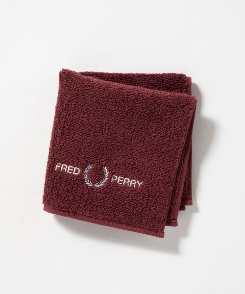 FRED PERRY(フレッドペリー)の「Pile Hand Towel/パイル地ハンドタオル(ハンカチ/ハンドタオル・レディース・ホワイト/ブラック/ネイビー/マスタード/マルーン/グリーン/ダークベージュ/ベージュ/グレー/レッド/ブラウン系/ネイビー系1/ブルー/グレー系その他/グリーン系その他/ブルー系その他・ONE SIZE)」の16枚目の写真