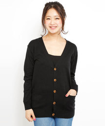 X-girl | BASIC KNIT CARDIGAN(カーディガン/ボレロ)