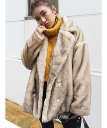 EVRIS | ヴィンテージファーコート(その他アウター)