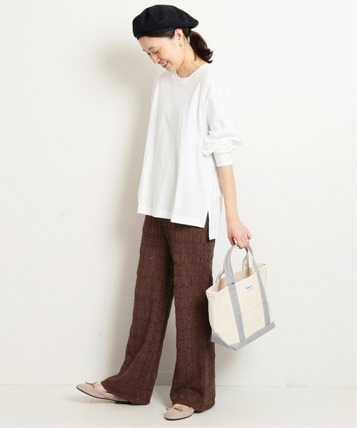 セール】40/2 ロングスリーブTシャツ◇（Tシャツ/カットソー）｜SLOBE