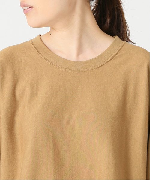 SLOBE IENA（スローブイエナ）の「40/2 ロングスリーブＴシャツ◆（Tシャツ/カットソー・レディース・ホワイト/ブラック/ベージュ/パープル系その他・FREE）」の5枚目の写真