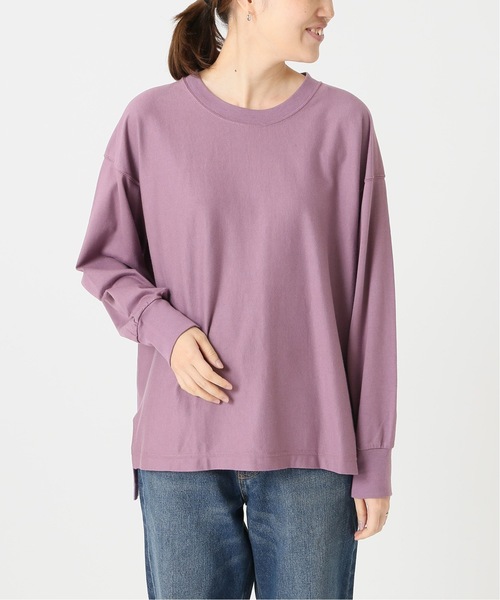 〈専用です！〉スローブイエナ 美品 完売 コーデュロイ ロングシャツ パープル 裏毛ハーフジップワンピース | スローブ イエナ(SLOBE IENA) | マルイ