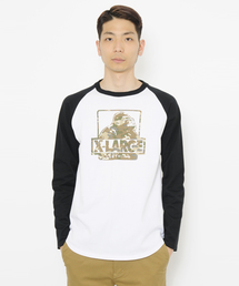 XLARGE | L/S BB TEE MULTICAM CAMO OG(Tシャツ/カットソー)