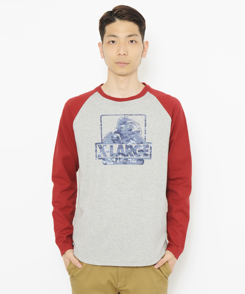 XLARGE(エクストララージ)の「L/S BB TEE MULTICAM CAMO OG(Tシャツ/カットソー・メンズ・ホワイト/アッシュグレー/ブラック・SMALL/MEDIUM/X-LARGE/LARGE)」の1枚目の写真