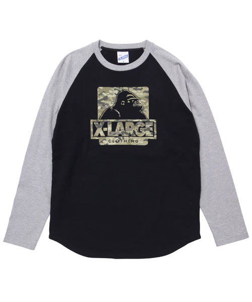 XLARGE(エクストララージ)の「L/S BB TEE MULTICAM CAMO OG(Tシャツ/カットソー・メンズ・ホワイト/アッシュグレー/ブラック・SMALL/MEDIUM/X-LARGE/LARGE)」の3枚目の写真