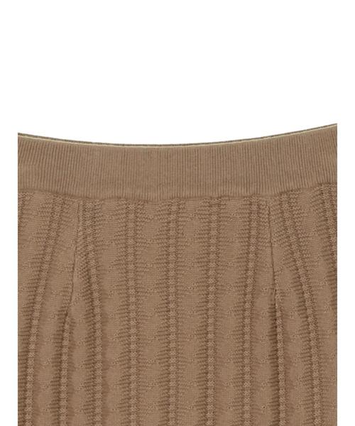 AMERICAN HOLIC(アメリカンホリック)の「ケーブルニットタイトスカート *(スカート・レディース・ベージュ/ネイビー・M/L)」の11枚目の写真