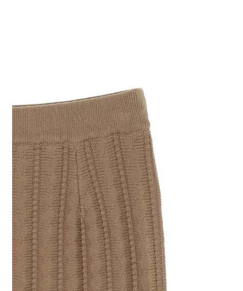 AMERICAN HOLIC(アメリカンホリック)の「ケーブルニットタイトスカート *(スカート・レディース・ベージュ/ネイビー・M/L)」の5枚目の写真