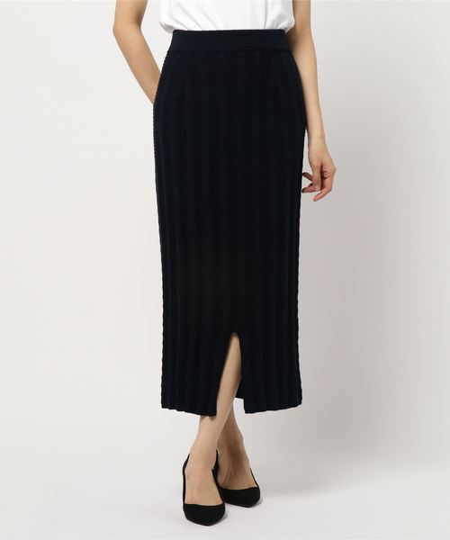 AMERICAN HOLIC(アメリカンホリック)の「ケーブルニットタイトスカート *(スカート・レディース・ベージュ/ネイビー・M/L)」の13枚目の写真