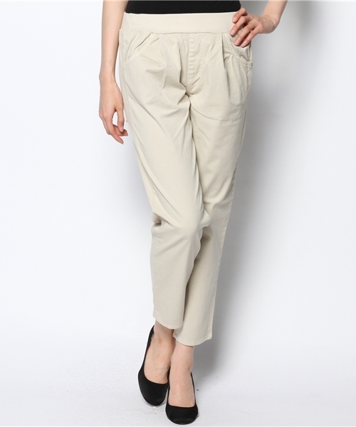 PUAL CE CIN（ピュアルセシン）の「チノパギンス（その他パンツ・レディース・マスタード/ネイビー/カーキ/ベージュ/オフホワイト/ライトベージュ/グレー/サックスブルー/ブルー/グリーン・FREE）」の5枚目の写真