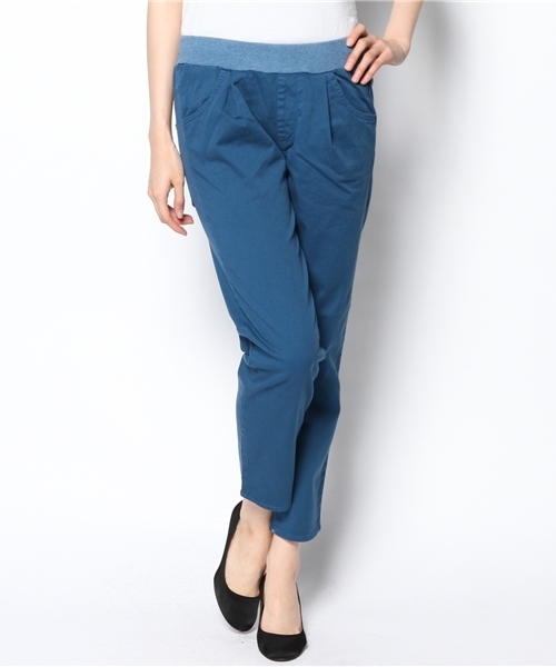 PUAL CE CIN（ピュアルセシン）の「チノパギンス（その他パンツ・レディース・マスタード/ネイビー/カーキ/ベージュ/オフホワイト/ライトベージュ/グレー/サックスブルー/ブルー/グリーン・FREE）」の9枚目の写真