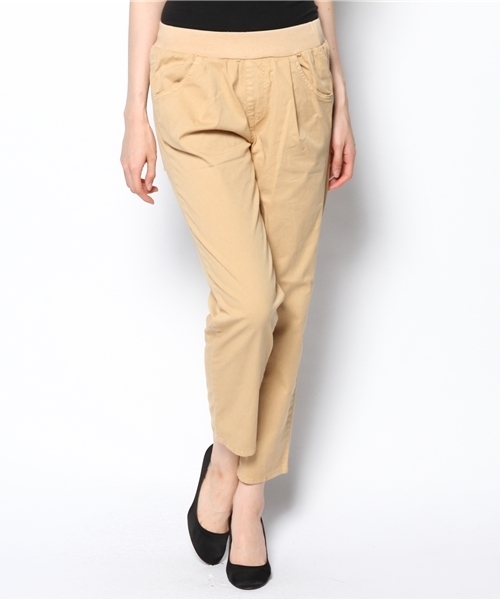 PUAL CE CIN（ピュアルセシン）の「チノパギンス（その他パンツ・レディース・マスタード/ネイビー/カーキ/ベージュ/オフホワイト/ライトベージュ/グレー/サックスブルー/ブルー/グリーン・FREE）」の10枚目の写真