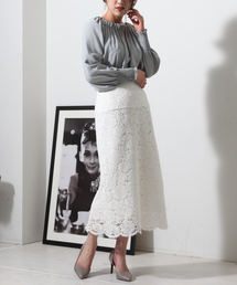 Tiara | Aラインレーススカート(スカート)