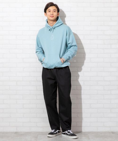 coen（コーエン）の「【FINEBOYS 3月号掲載】コーエンベアプリントスウェットパーカー(2020SS)#（パーカー・メンズ・ライトブルー/ホワイト・MEDIUM/SMALL/X-LARGE/LARGE）」の14枚目の写真