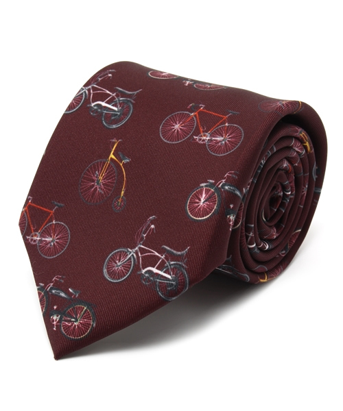 BEAMS LIGHTS Men's(ビームスライツ メンズ)の「BEAMS LIGHTS / 転写プリントタイ(ネクタイ・メンズ・オフホワイト/ワイン/ダークグリーン/ブルー/ネイビー・ONE SIZE)」の5枚目の写真