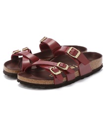 BIRKENSTOCK(ビルケンシュトック)の■FRANCA/フランカ ビルコフローパテント HEX ボルドー (WOMEN)(サンダル)