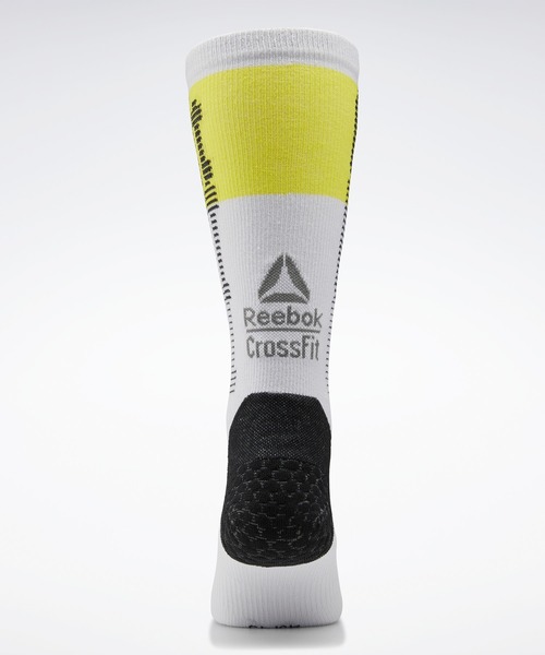 Reebok（リーボック）の「クロスフィット クルー ソックス / CrossFit Crew Socks（ソックス/靴下・メンズ・ライトグレー・SMALL/MEDIUM/LARGE）」の3枚目の写真