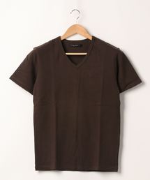 《Bl》レギュラーシルエットVネックTシャツ