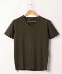 《Bl》レギュラーシルエットVネックTシャツ