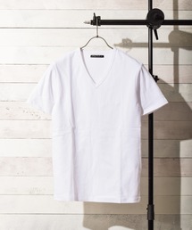 《Bl》レギュラーシルエットVネックTシャツ