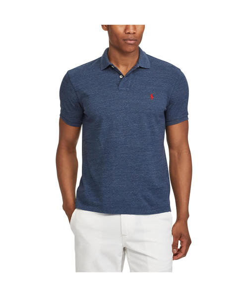 POLO RALPH LAUREN(ポロ ラルフ ローレン)の「アイコニック メッシュ ポロシャツ(ポロシャツ・メンズ・ロイヤルブルー・XX-LARGE/X-SMALL/X-LARGE/MEDIUM/SMALL)」の3枚目の写真